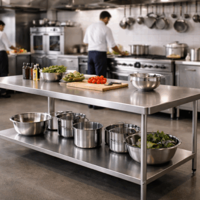 כל היתרונות שחשוב להכיר על שולחן נירוסטה